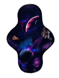 Dagsbind 26 cm - Heavy flow - Galaxy lilla